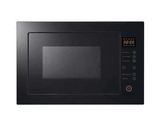 Crompton MWO-GACON25L-MBL 25L Convection Microwave Oven with 8 Auto Menus, Stainless Steel Cavity & Electric Door – Black