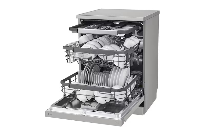 LG DFB435FM 15 Place Settings Free Standing Smart Dishwasher