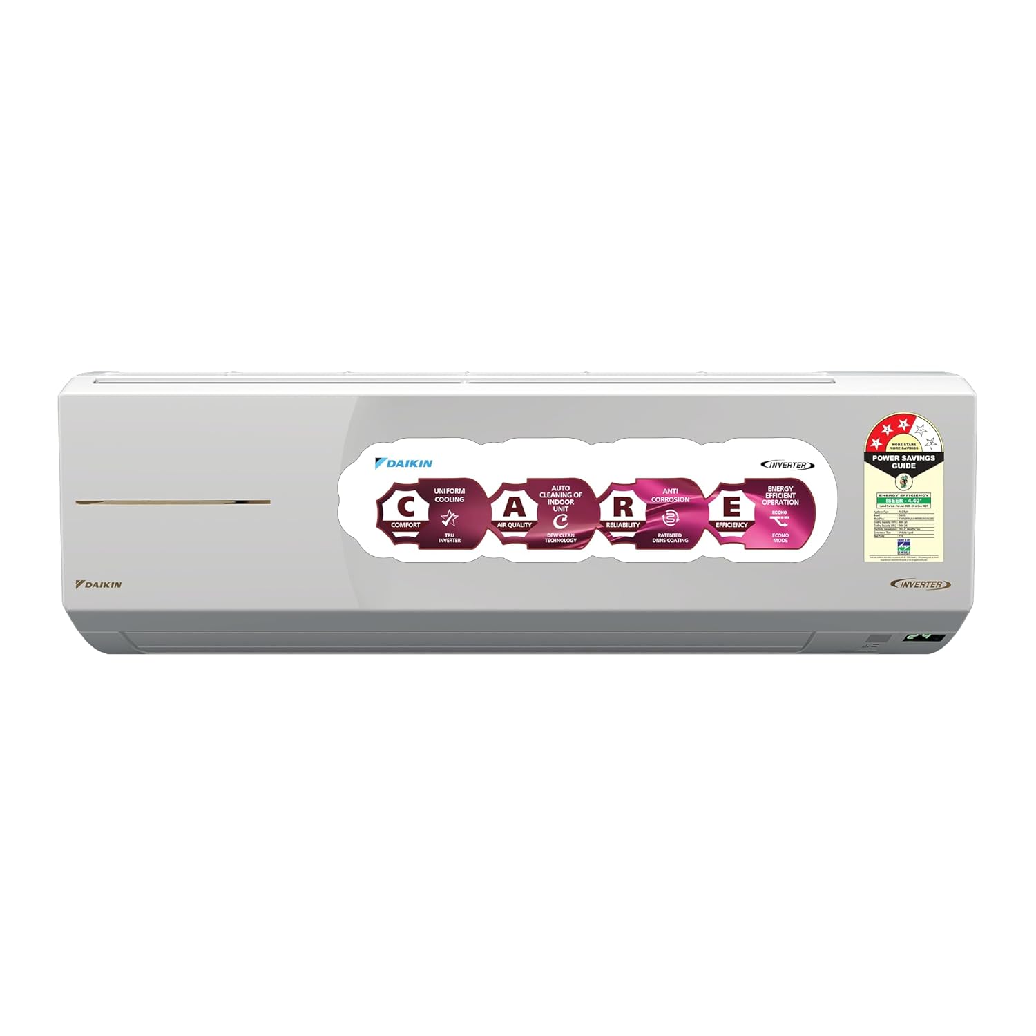 Daikin FTHT50XV16 2026 Series 1.5 Ton 3 Star Inverter Split AC (Cooling & Heating) – Dew Clean, PM 2.5 Filter, Copper Condenser