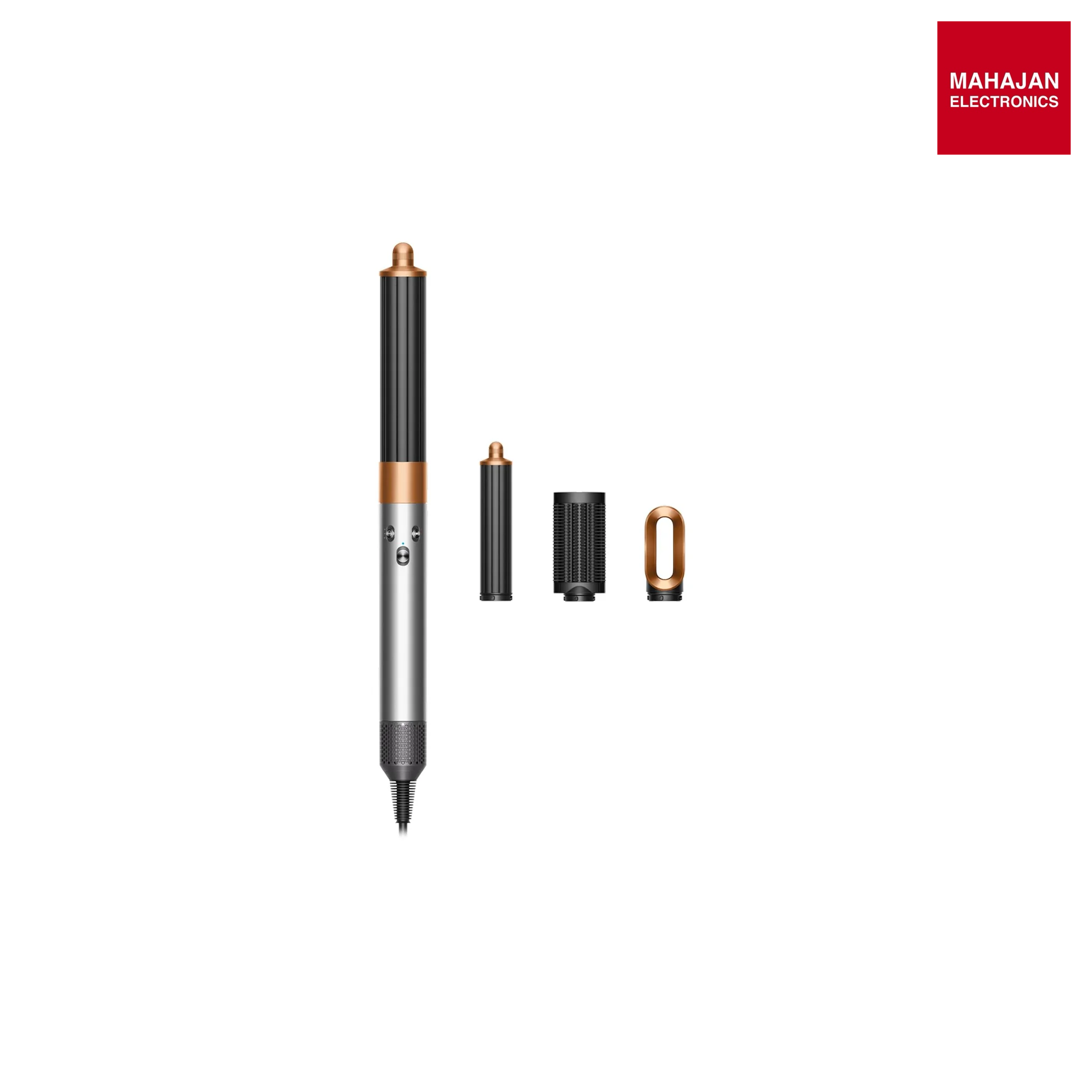 Dyson Airwrap Origin Multi-styler & Dryer (Nickel/Copper) | 3‑in‑1 Styler | Style With No Heat Damage | 3 Unique Attachments For Curling, Smoothing, And Drying | Suitable for Simplified Styling | 2‑Year Warranty HS 02 BNBC IN Mahajan Electronics Online