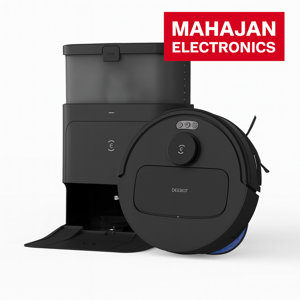 ECOVACS DEEBOT N30 PRO Omni 2 in 1 Robotic Vacuum Cleaner & Mop, 10000 Pa Suction, 3500+ Sq.Ft, Self-Emptying Omni-Station, TruEdge Mopping, ZeroTangle 2.0, Hot Air-Drying, Auto-Lift Mop on Carpet