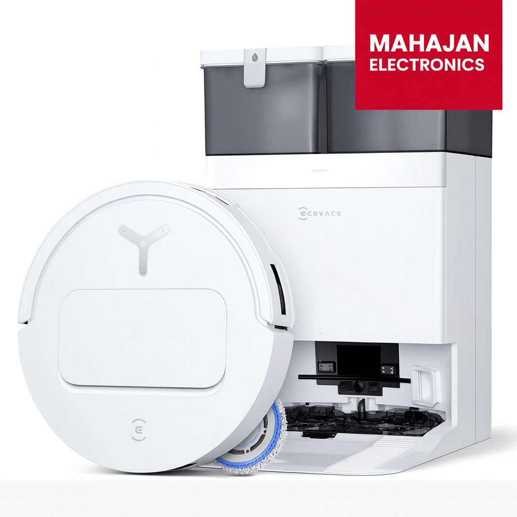 ECOVACS Deebot T50 Pro Omni 2025 | 15,000 Pa Suction Robot Vacuum & Mop | AI Smart Mapping | Omni Self-Cleaning Station | Mahajan Electronics