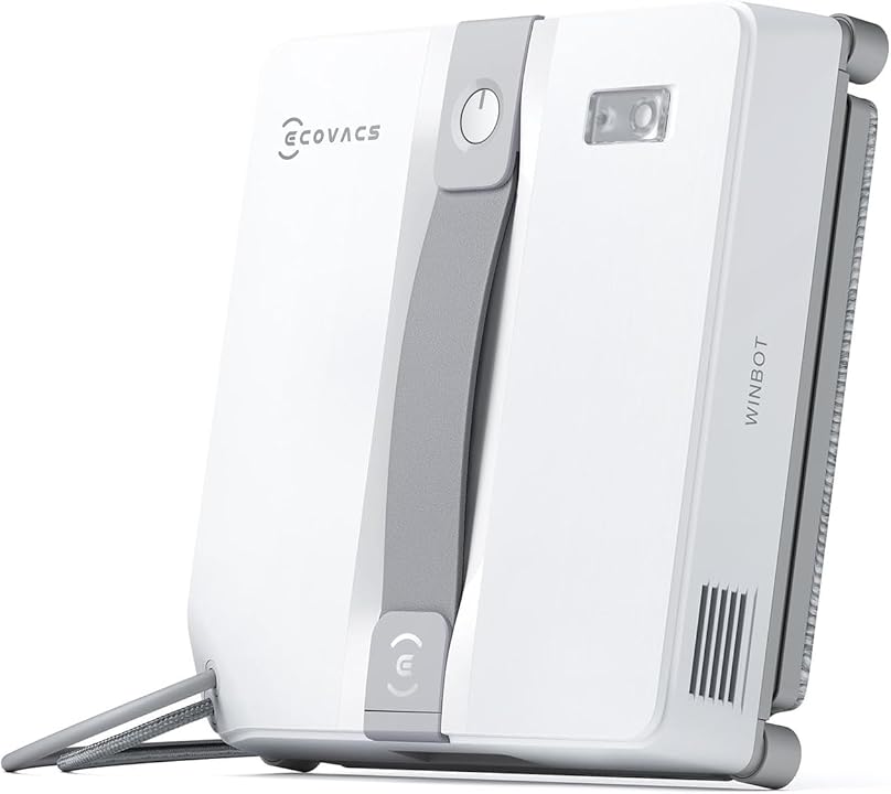 ECOVACS WINBOT Window Cleaning Robot | Compact Design | Dual Ultrasonic Spray | Intelligent Path Planning | 9-Stage Safety Protection | Mahajan Electronics Delhi NCR