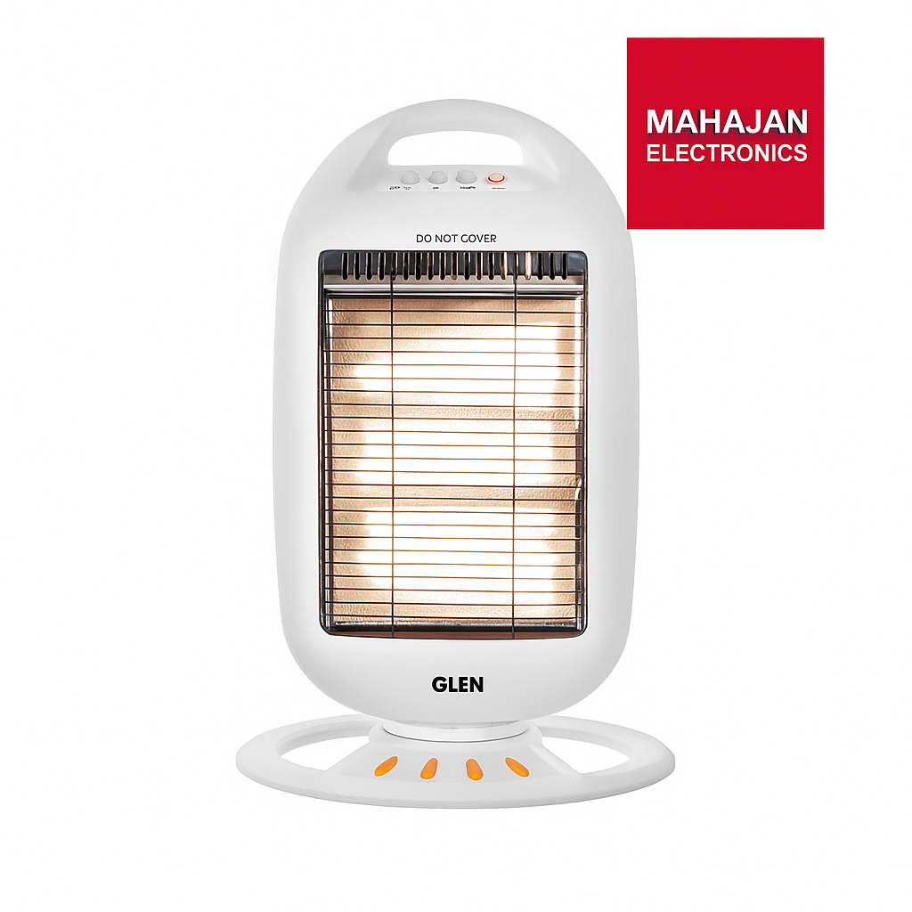 Glen HA7016CH Electric Carbon Room Heater with 3 Heat Settings Mahajan Electronics Online