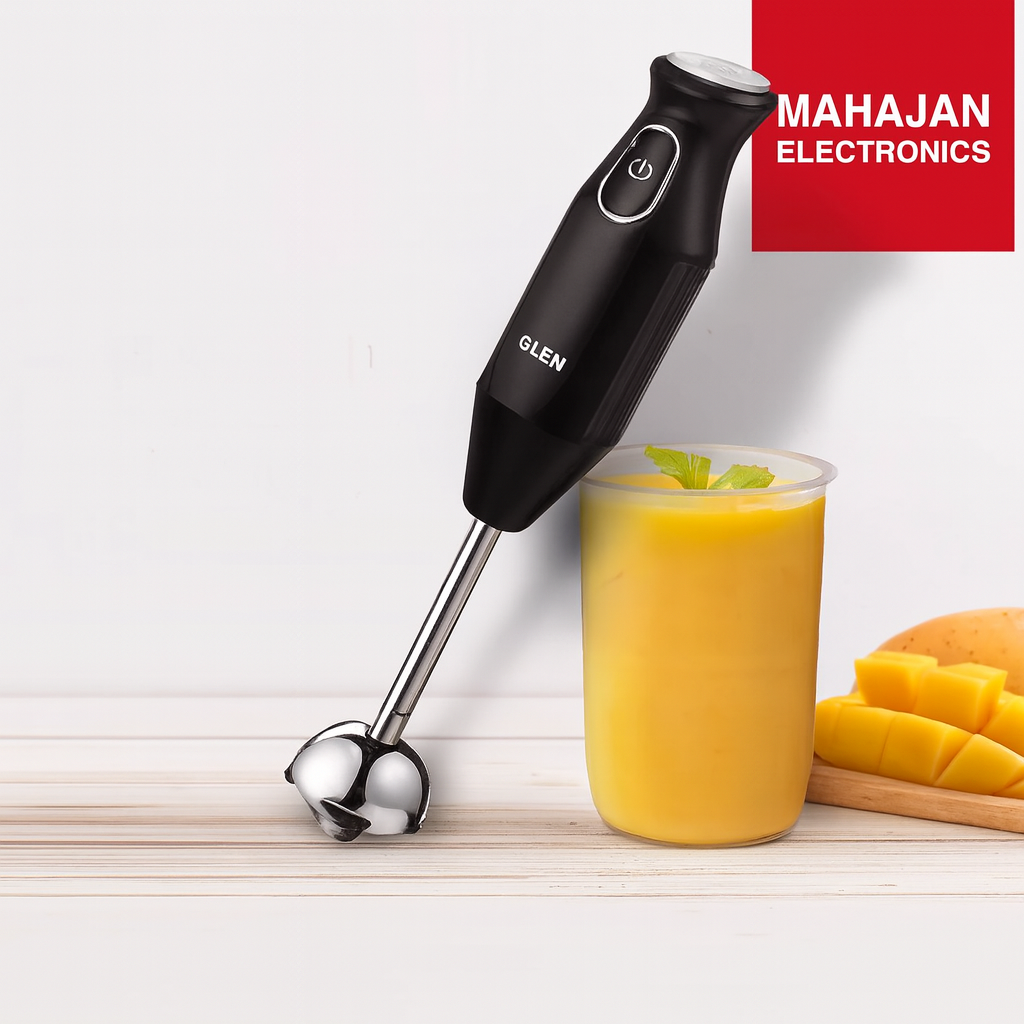 Glen SA 4049 DX Hand Blender 200 Watt with Stainless Steel Arm , 2 Year Warranty (ISI Certified) by@Outfy