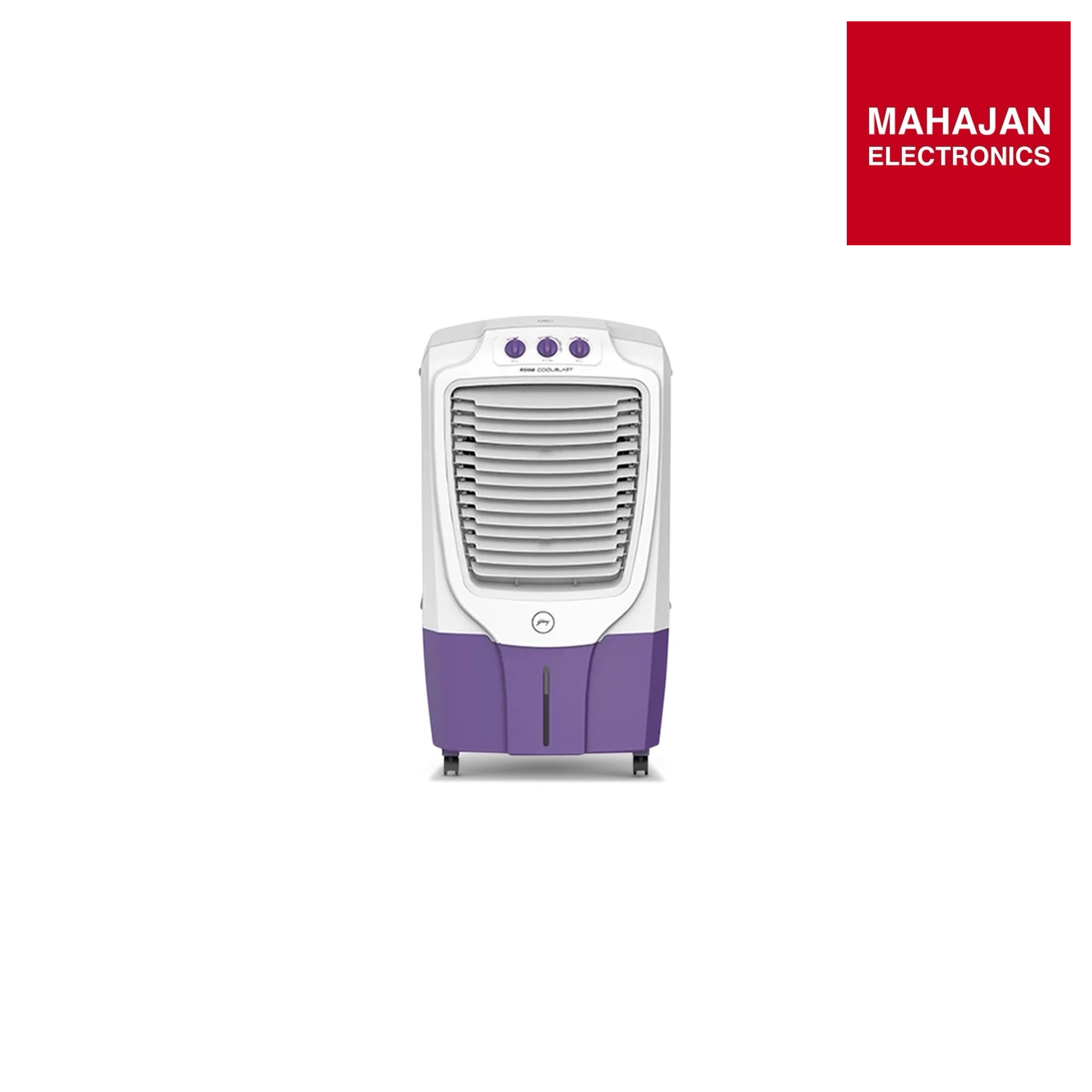 Godrej CL EDGE CBPD 107 RBFN5 PR 87 Litre Desert Air Cooler (Purple, Mechanical Control, 4-Way Air Deflection, 18-Inch Fan, Inverter Compatible) Mahajan Electronics online