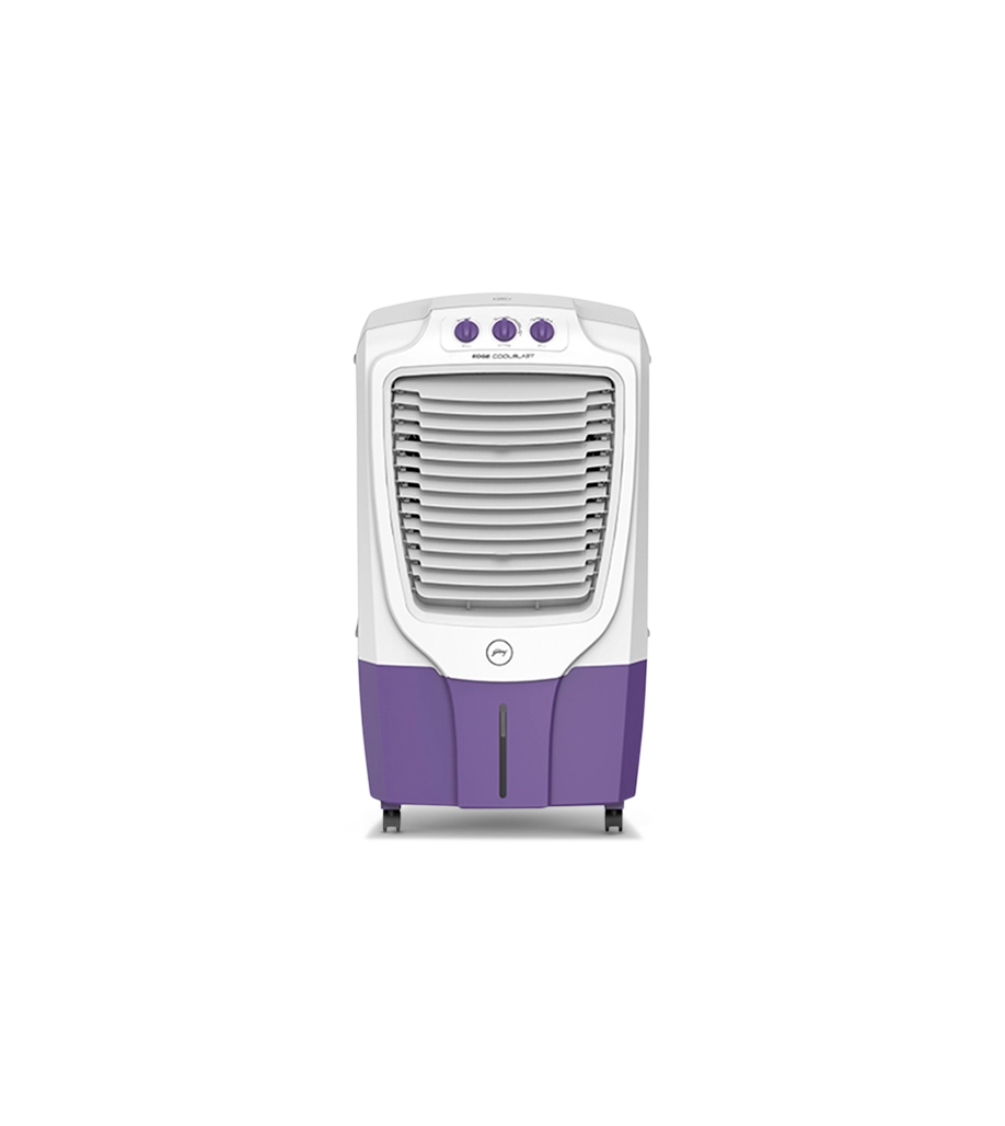 Godrej CL EDGE CBPD 107 RBFN5 PR 87 Litre Desert Air Cooler (Purple, Mechanical Control, 4-Way Air Deflection, 18-Inch Fan, Inverter Compatible) Mahajan Electronics online