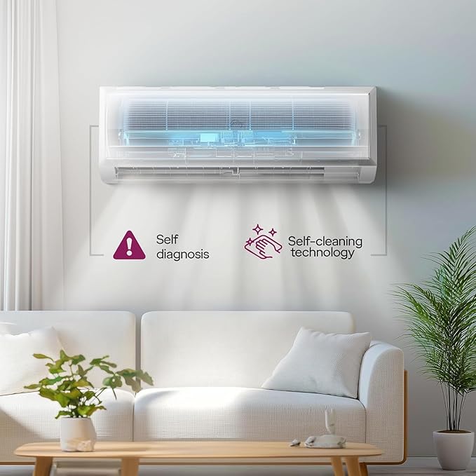 Godrej SIC 12PTC3 WYQ 1 Ton 3 Star, 5-In-1 Convertible Cooling, Inverter Split AC (Copper, 2025 Model, Heavy duty cooling at 52 °C, White- Mahajan Electronics Online
