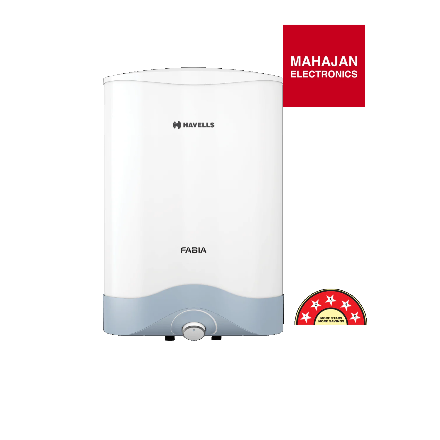 HAVELLS 25 L Storage Water Geyser (Fabia, White, Blue) - Mahajan Electronics Online