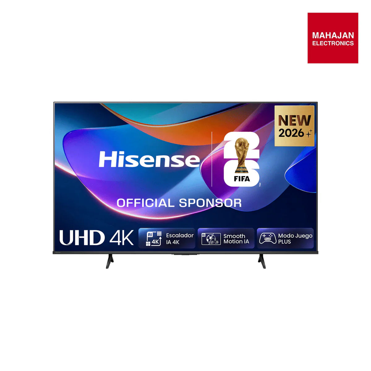 Hisense 43Q6S (2026) 108 cm (43 inches) 4K UHD QLED Smart TV with Dolby Vision & Atmos, AI Upscaling, Game Mode Plus & Alexa Built-in-Online Mahajan Electronics