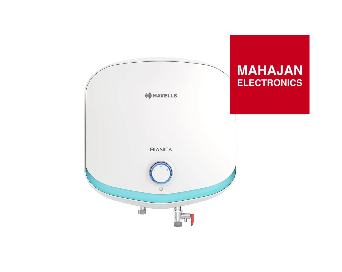 Havells Bianca 25 Litre Storage Water Heater | Temp. Knob, Glass Coated Tank, 5 Star Rated Mahajan Electronics Online