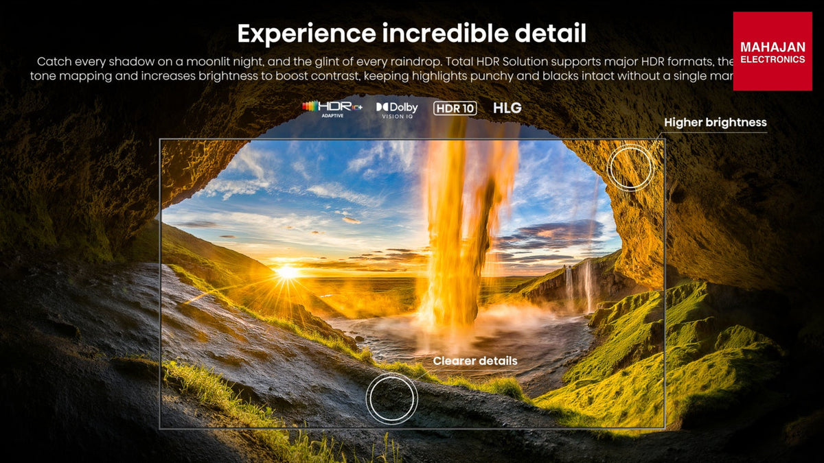 Hisense 75U7SE 75 Inch 4K Ultra HD Mini LED TV – Mahajan Electronics Online.