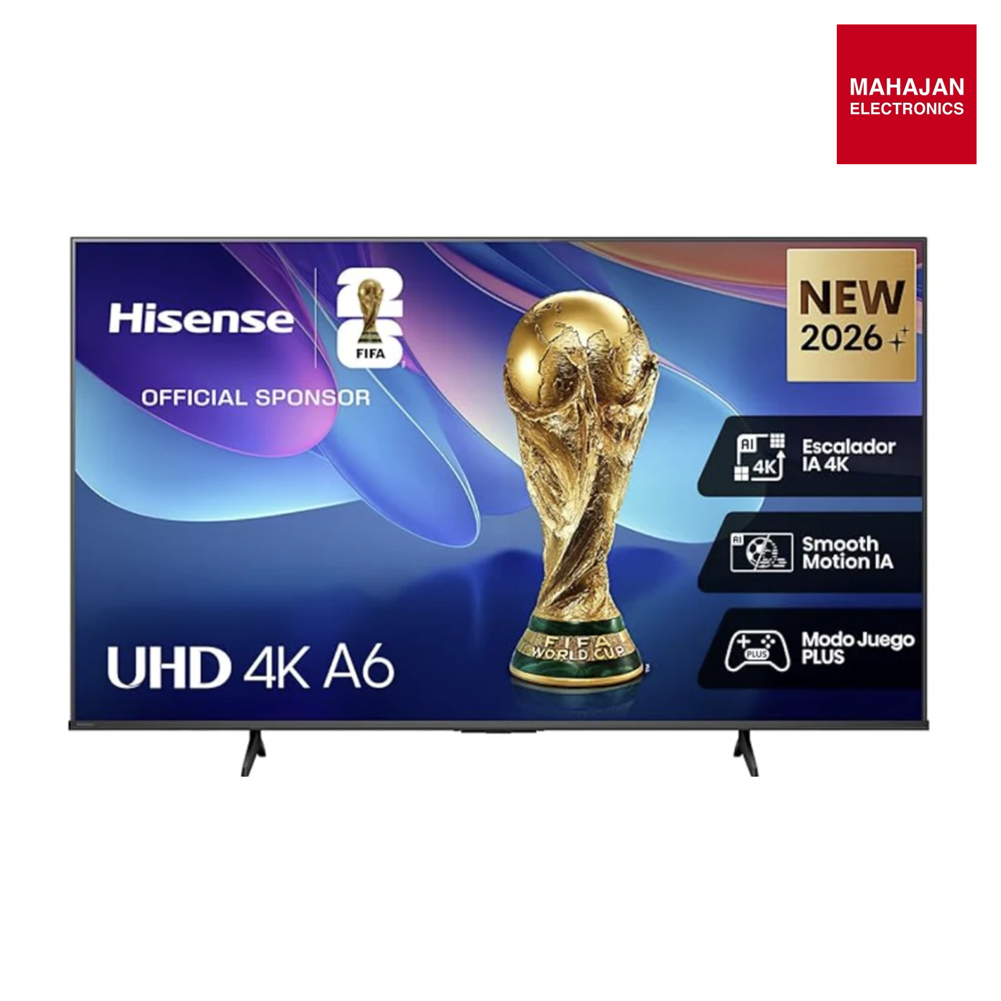 Hisense 43A6S 43 Inch 4K UHD Smart TV with Dolby Vision & 24W Sound