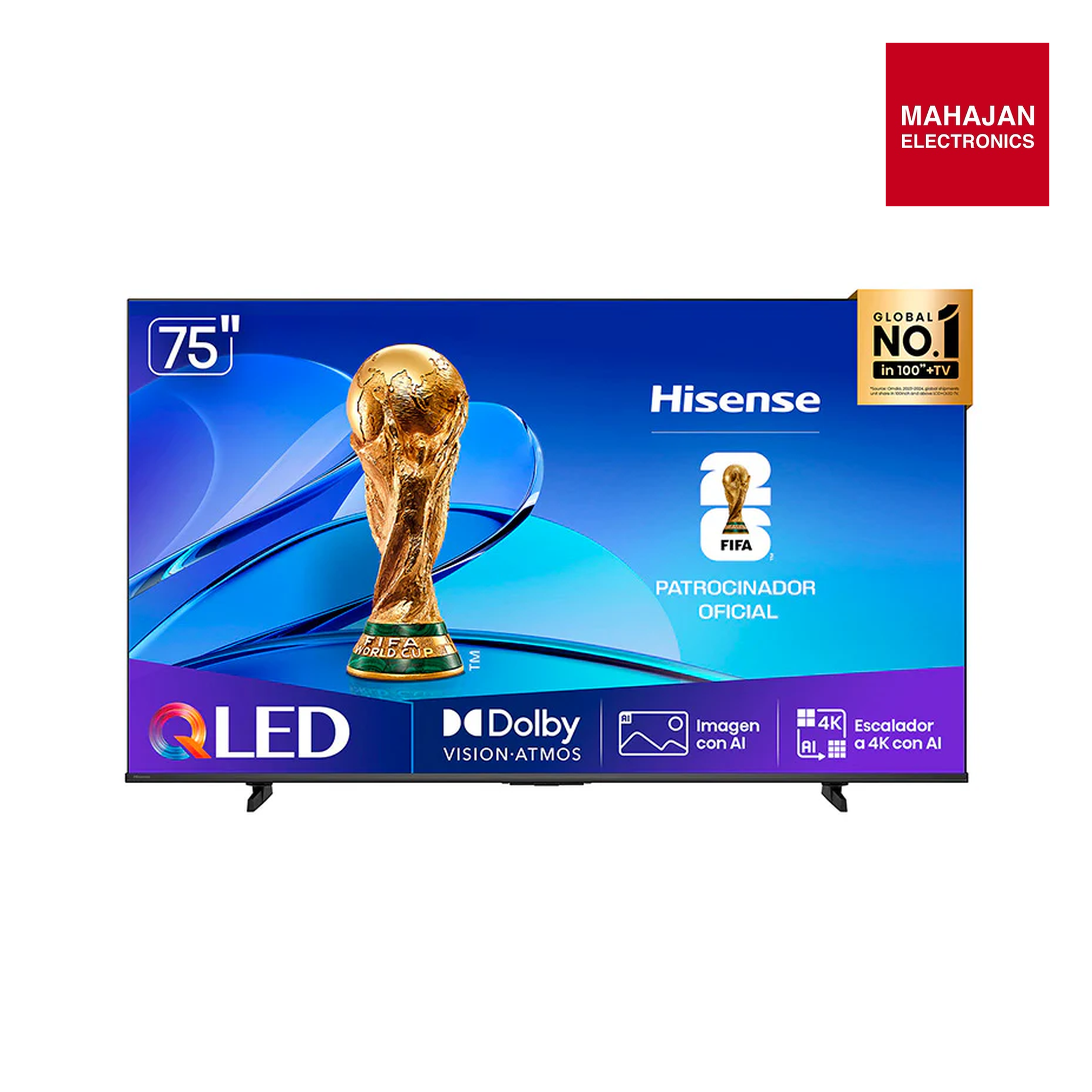 Hisense 75Q6Q Hisense 75 inch Smart 4k ULED QLED TV Mahajan Electronics Online