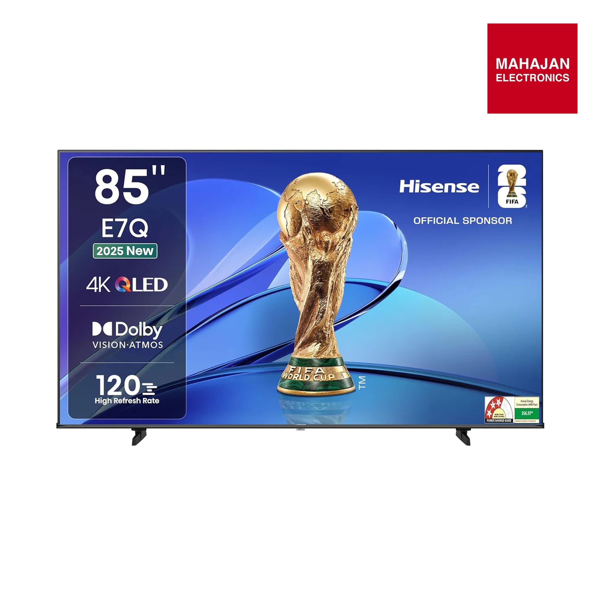 Hisense 85E7Q 215 cm (85 inches) E7Q Series 4K Ultra HD Smart QLED TV mahajan electronics online