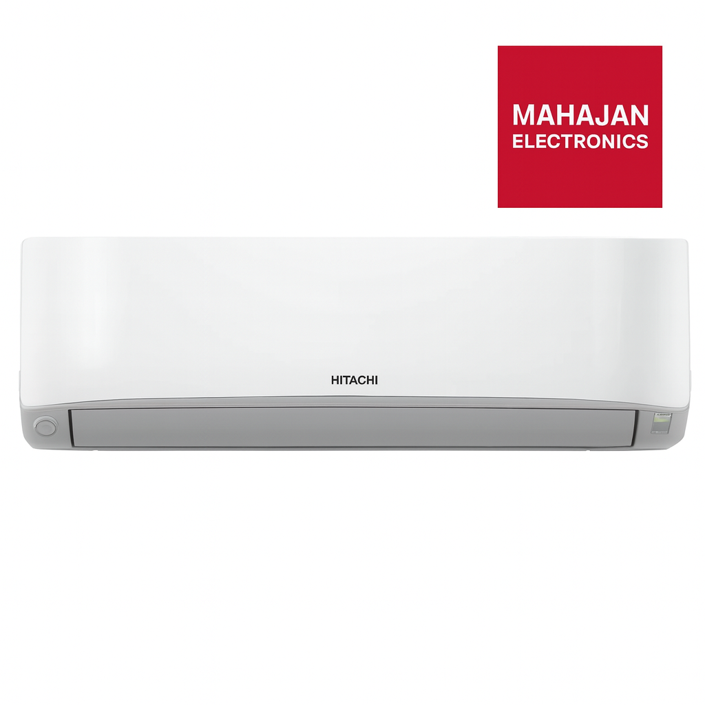 Hitachi RAS.B222PCAIBA1 1.8 Ton 2 Star Split AC (Senpai Series, Fixed Speed, Long Air Throw, 100% Copper, R32, White)