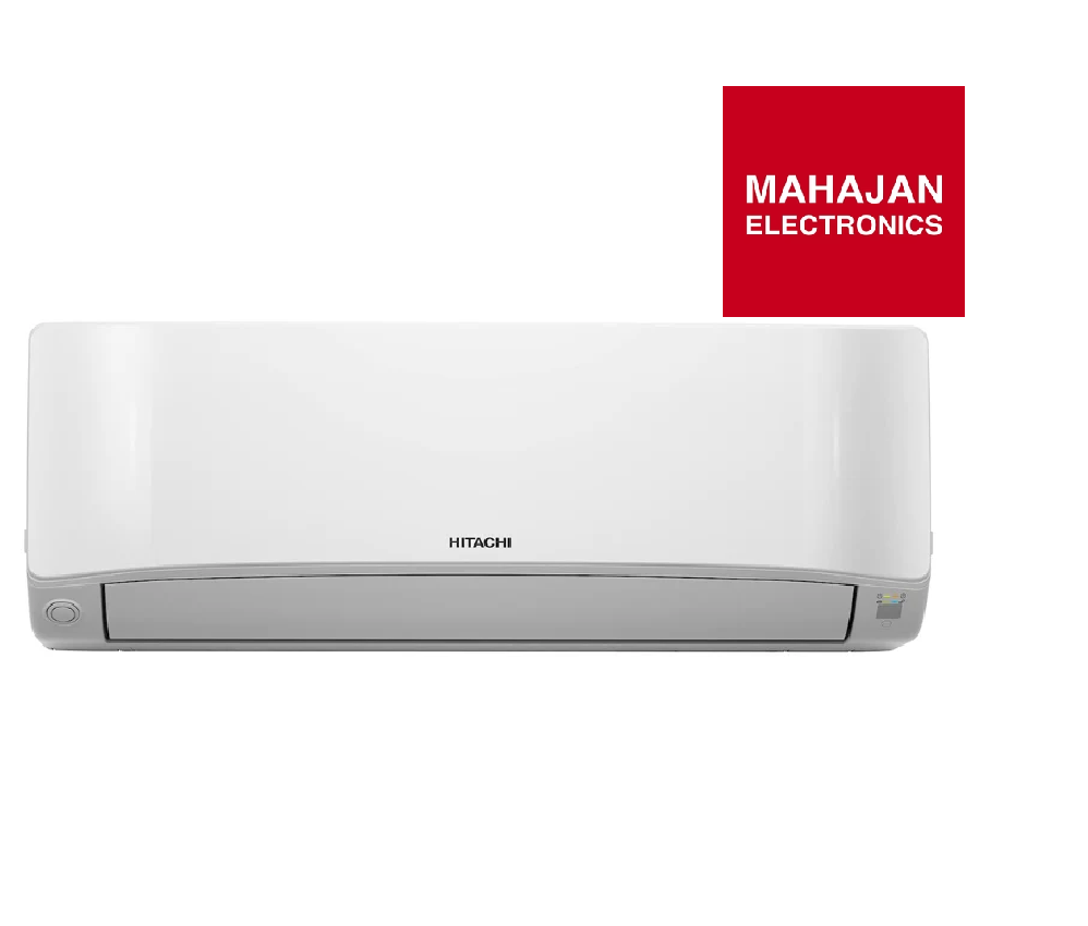Hitachi RAS.B312PCAIBA1 1 Ton 3 Star Fixed Speed Split AC (100% Copper, R32 Refrigerant, Long Air Throw, Dust Filter, Ambience Light, My Mode, White)