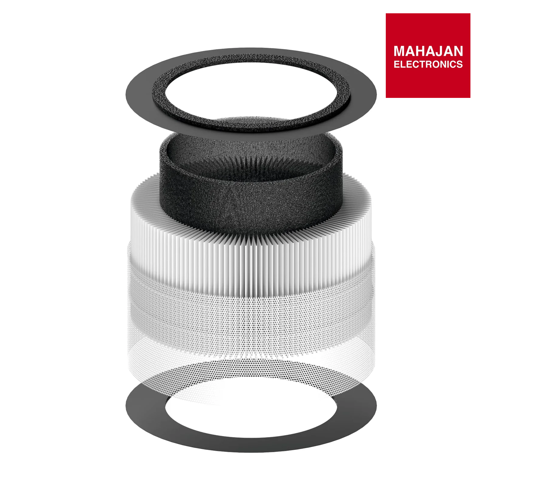 Honeywell HC000115 Air Touch V1 3-in-1 Compound with Pre-Filter, H13 HEPA & Activated Carbon, Removes 99.97% Allergens, Pollutants, PM2.5, VOCs, Smoke & Odour Mahajan Electronics Online