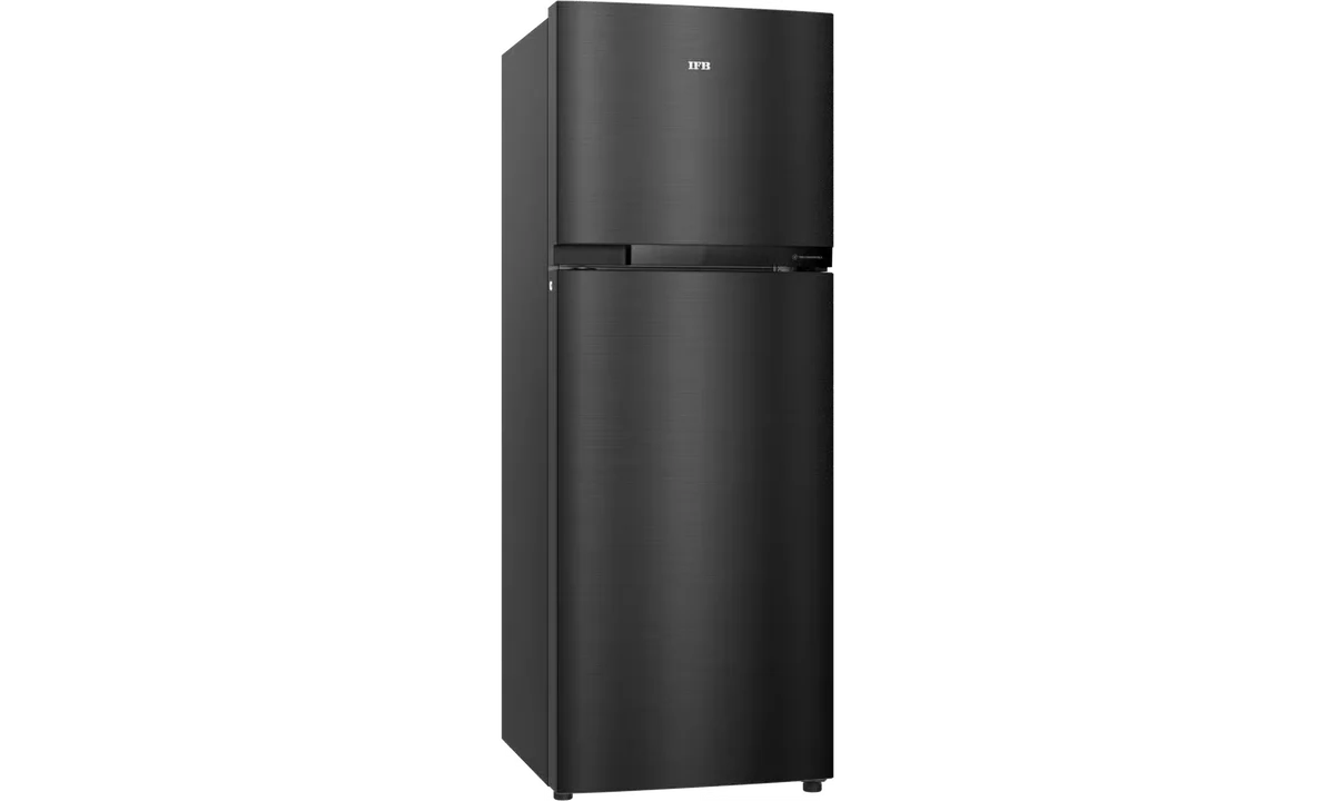 IFBFF-315BIKSTM 265 L 2 Star Double Door Frost Free Refrigerator Metal Black-Online Mahajan Electronics