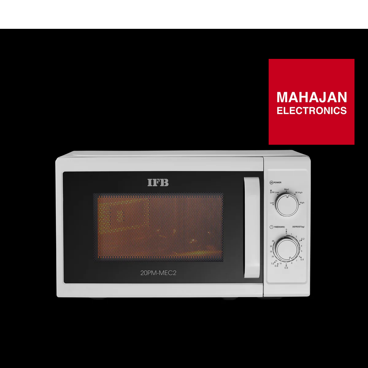 IFB 20 Litre Solo Microwave Oven (Model: 20PM-MEC2, White) – Efficient, Stylish & Ideal for Everyday Indian Cooking