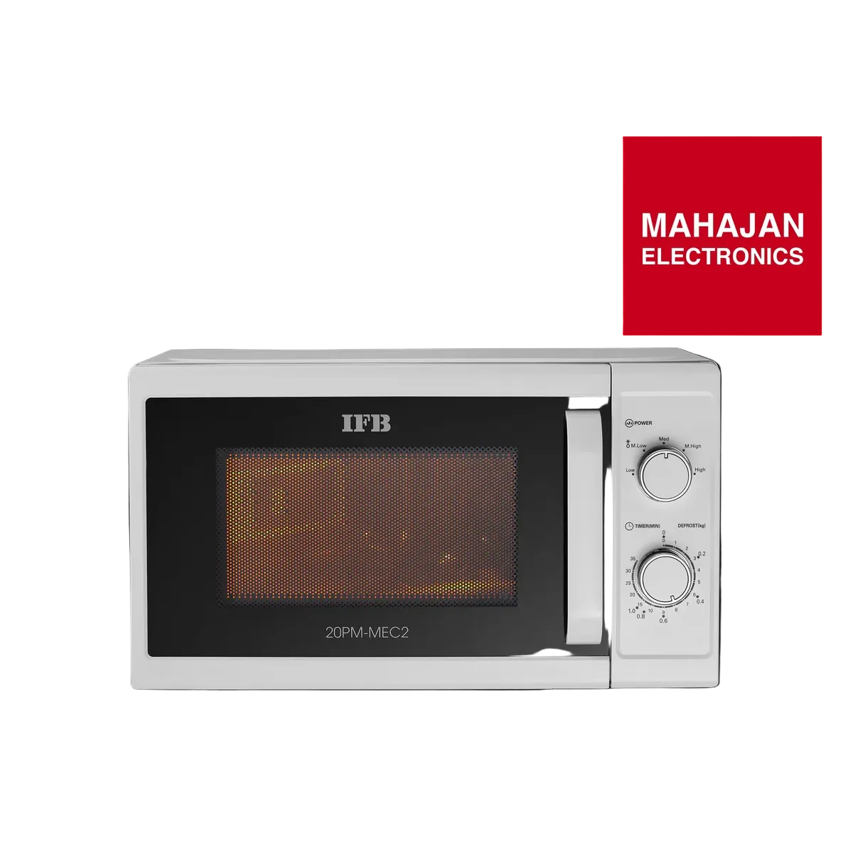 IFB 20 Litre Solo Microwave Oven (Model: 20PM-MEC2, White) – Efficient, Stylish & Ideal for Everyday Indian Cooking