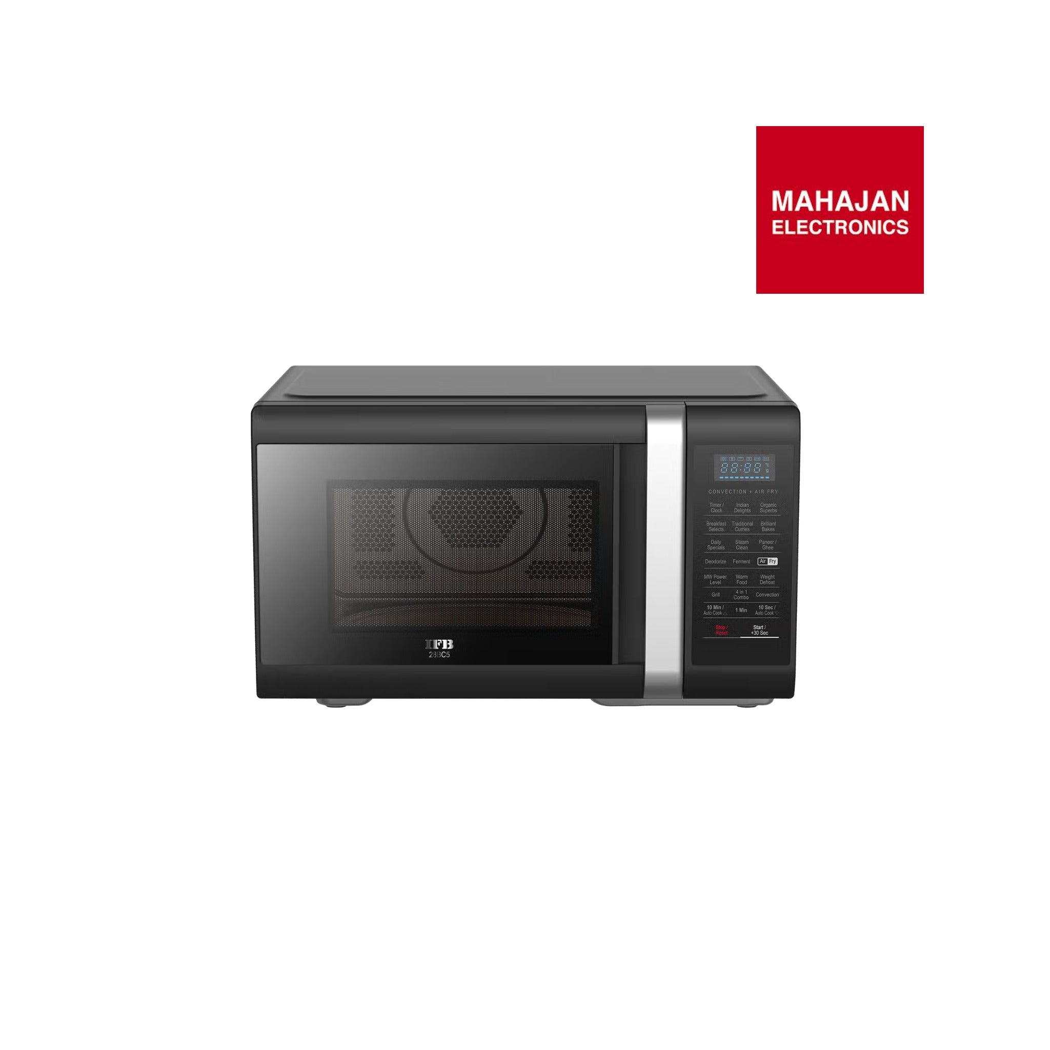 IFB 28BC5 28 L Convection Microwave Oven With Airfryer | 300 Auto Cook Menus | Oil-Free Cooking | Keep – Mahajan Electronics Online.