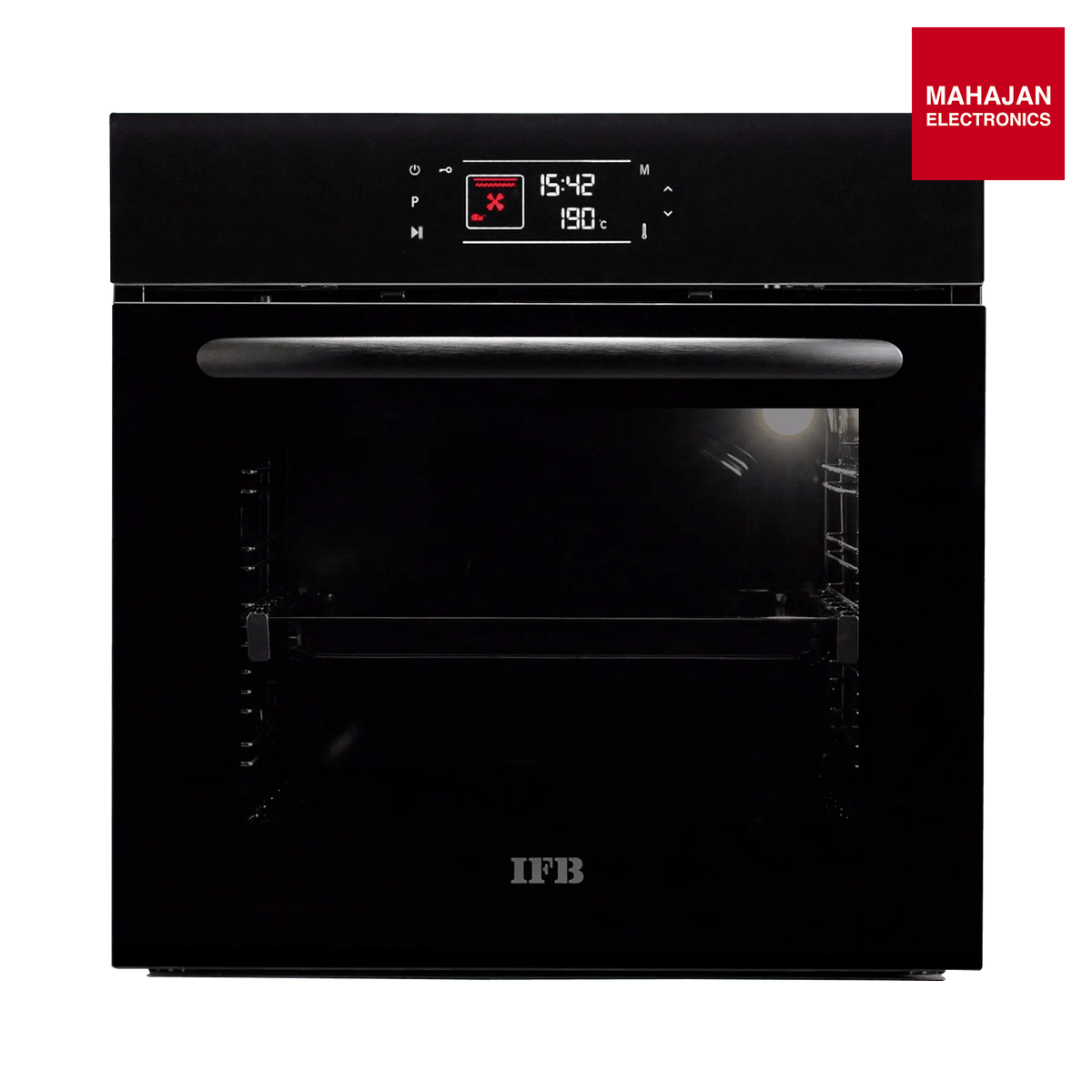 IFB 656 FTCB/E-RCT Built-in Oven 69 L | Black Glass Finish | Feather Touch Control | Soft Close Door | 13 Cooking Functions IFB – Mahajan Electronics Online.