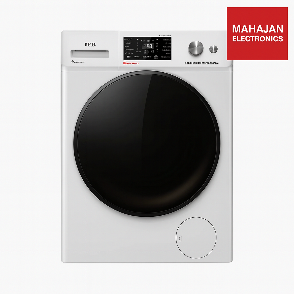 IFB Senator SXN 8014K 8 Kg 5 Star AI Powered Wi-Fi Enabled Front Load Washing Machine with Steam Refresh, 1400 RPM, Inverter Motor – Rich Silver 