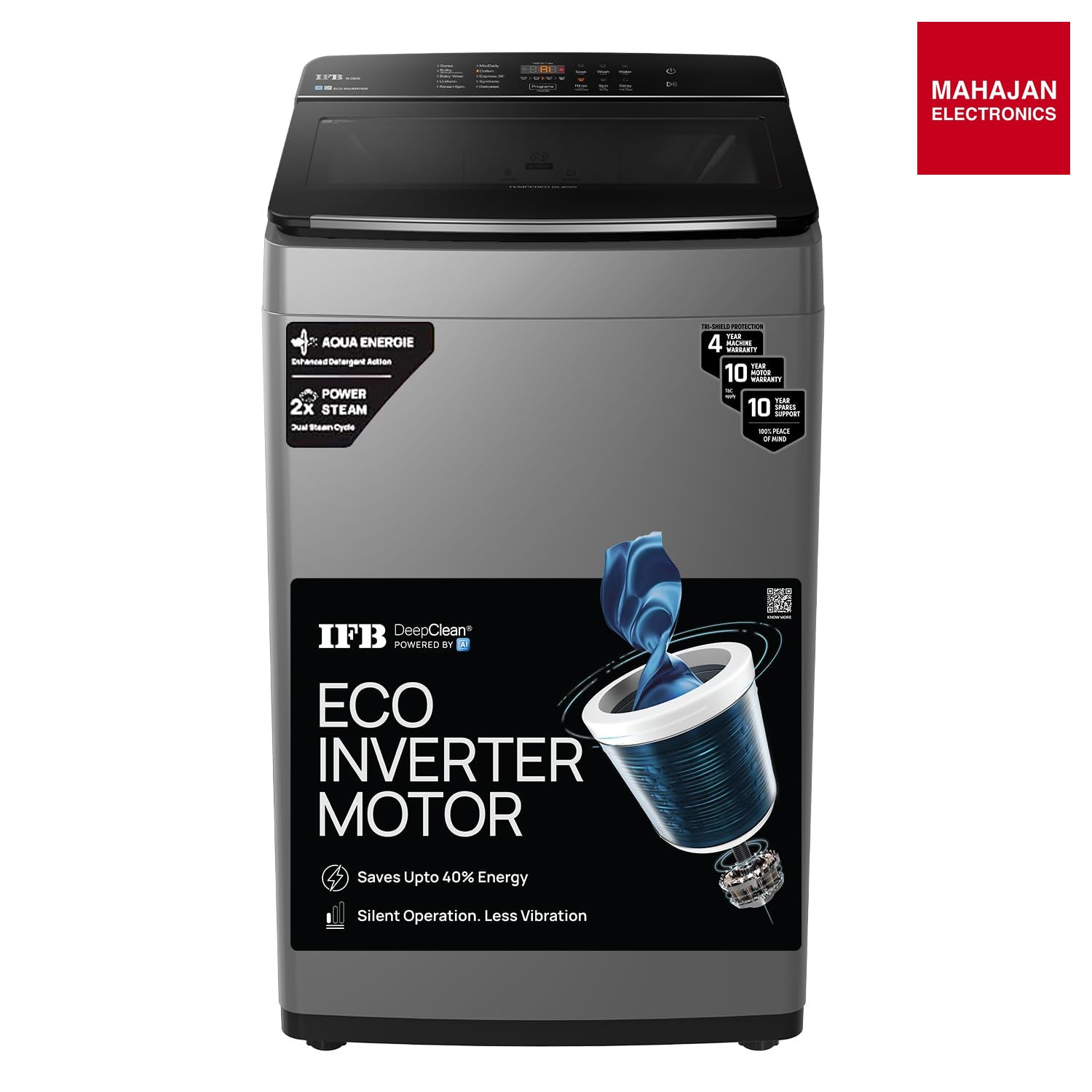 IFB TL901AG1ID 9kg 5 star with DeepClean Technology AI Powered Fully Automatic Top Load Washing Machine Eco – Mahajan Electronics Online.