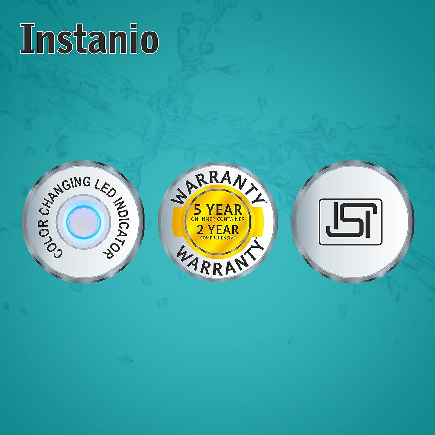 Havells Instanio 3-Litre Instant Geyser (White/Blue), Wall Mount - Mahajan Electronics Online