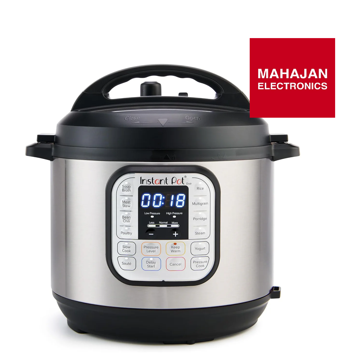 Instant Pot 321 Duo 60 6QT (5.7L), SS304 Stainless Steel Inner Pot, 7-in-1 Electric Pressure Cooker, Slow Cooker, Rice Cooker, Steamer, Saute, Yogurt Maker and Keep Warmer, Automatic Rice Cooker Mahajan Electronics Online
