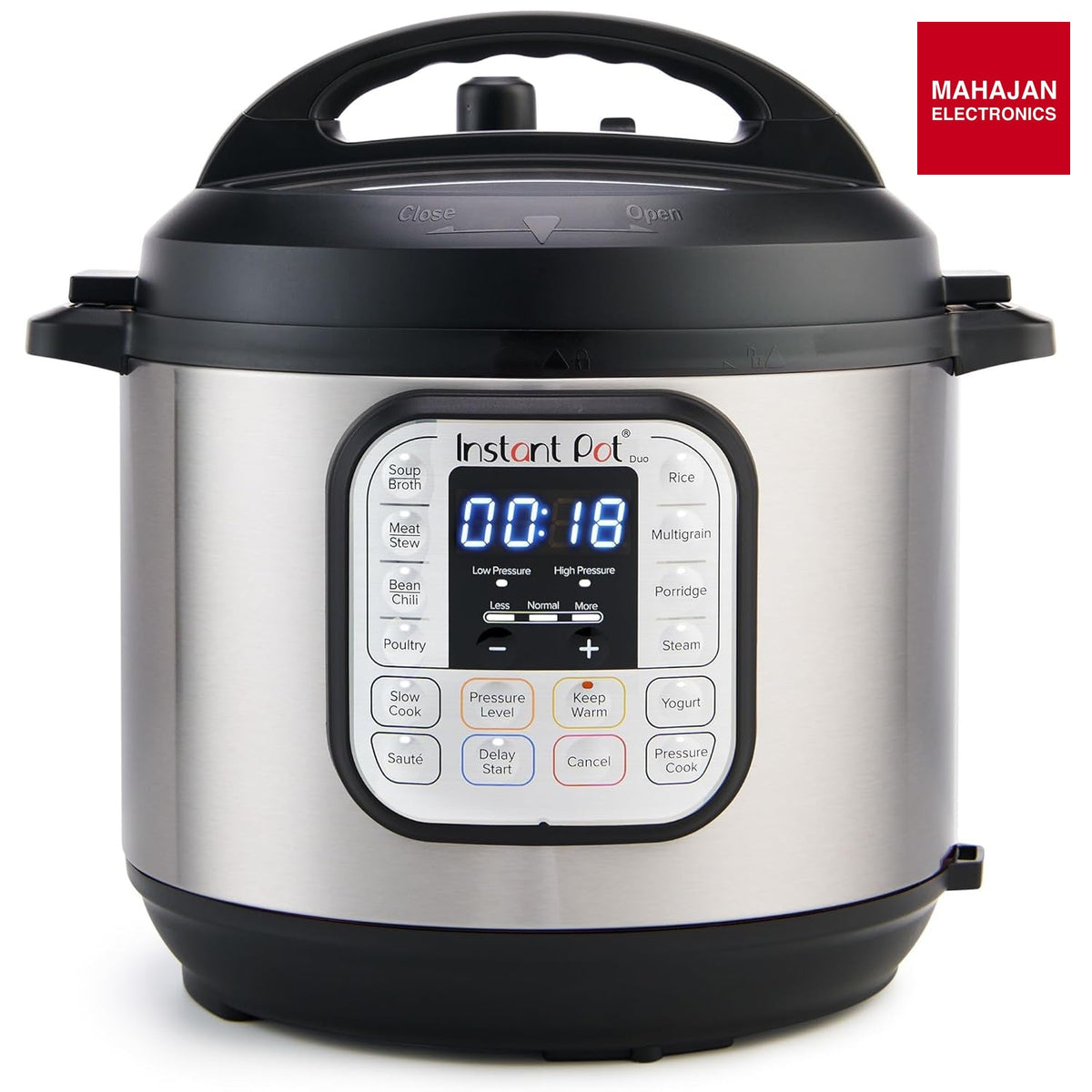 Instant Pot Duo 321 60 (6QT / 5.7L) 7-in-1 Electric Pressure Cooker | Stainless Steel Inner Pot, 1000W, Free Home Service – Mahajan Electronics Online.