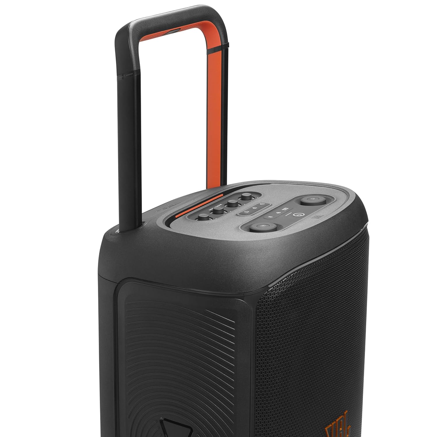 JBL Partybox 520 Wireless Bluetooth Party Speaker with Wireless Mic, Electrifying AI Sound Boost, Upto 15Hrs Playtime, Replaceable Battery, Multispeaker Connection by Auracast-, PartyBox App-Black. Mahajan Electronics Online
