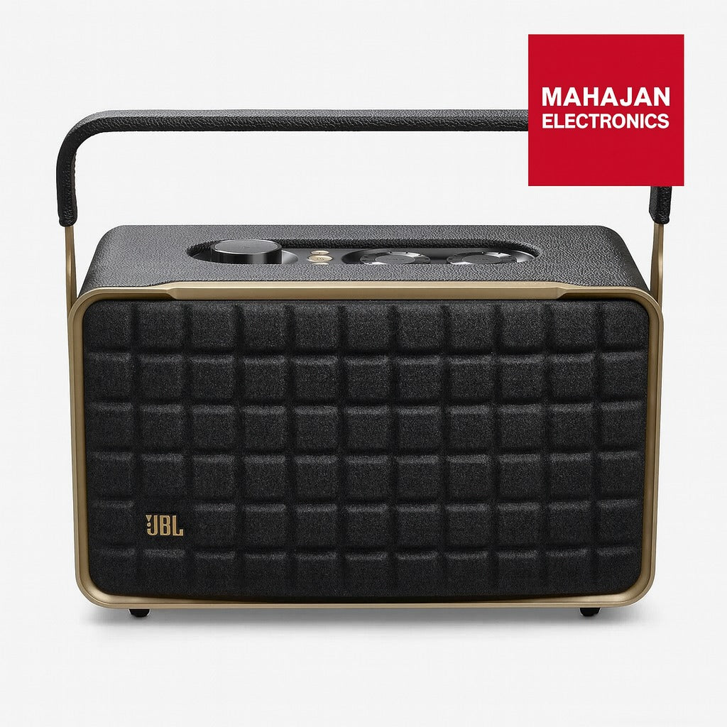 JBL AUTHENTICS 300 Smart home speaker with Wi-Fi, Bluetooth and Voice Assistants with retro design Mahajan Electronics Online