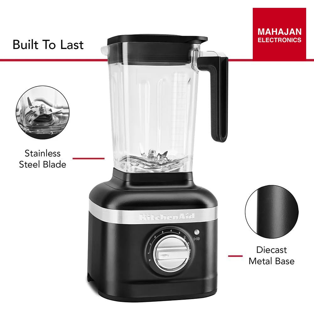 KitchenAid K400 Stand Blender 1.6 L Onyx Black