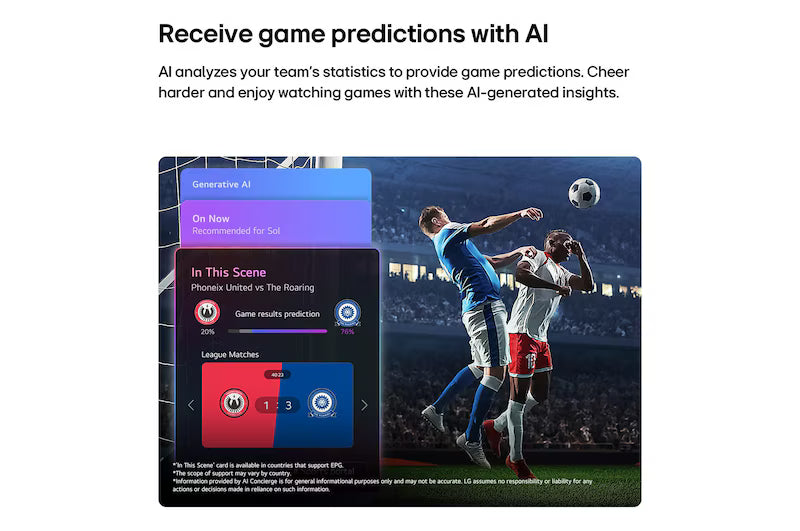 LG 32LB659BPLA 81.28 cm (32) LG SMART TV AI 32LB659BPLA HD with α5 Processor Gen9, with HDR10 Pro 2026-Online Mahajan Electronics