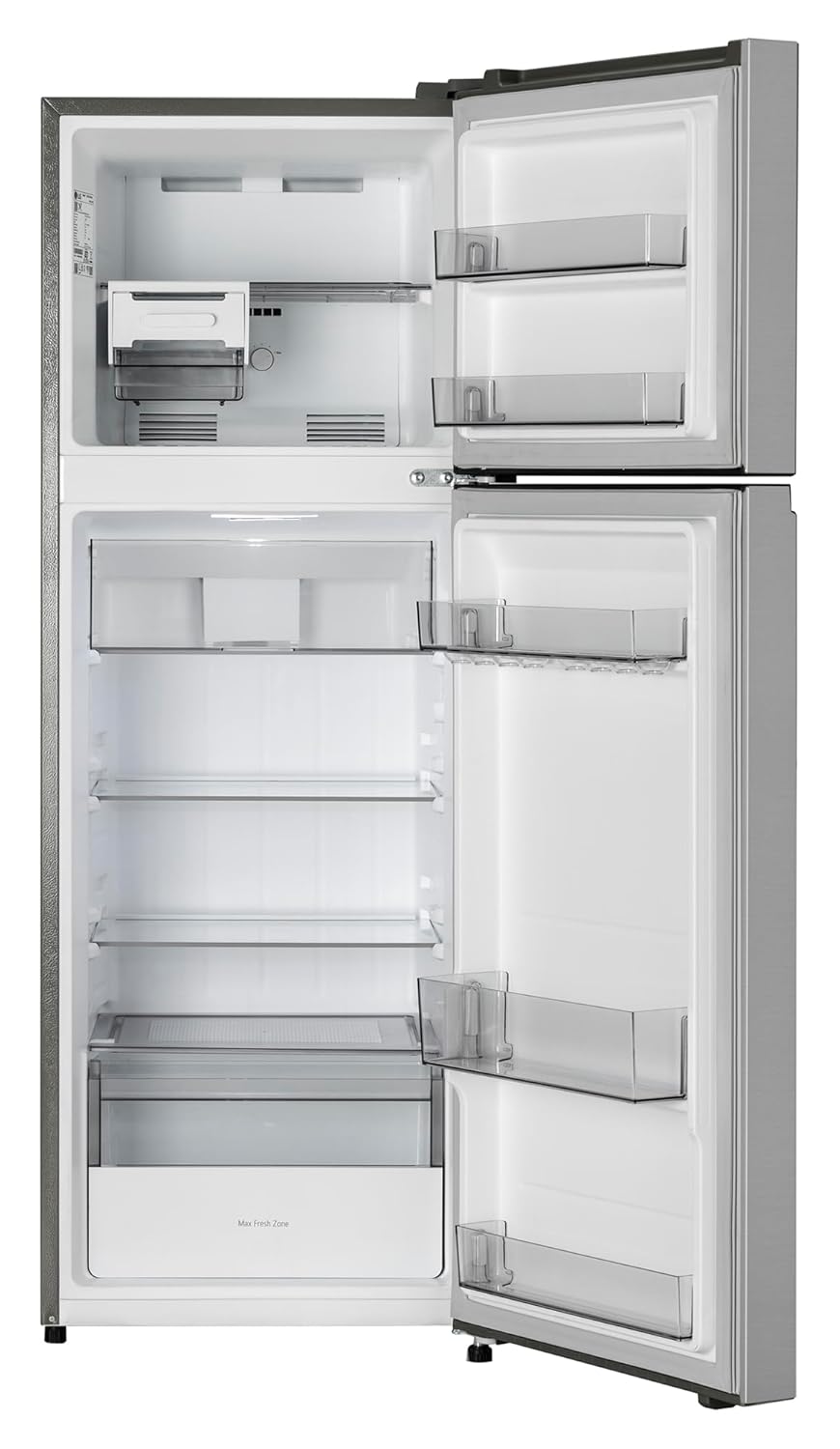 LG GLT2516WWPZ, 251 L, 1 Star, Frost-Free Smart Inverter Double Door Refrigerator with Smart Mode ( Shiny Steel, Multi Air Flow Cooling with Max Fresh Zone, 2026 Model)-Online Mahajan Electronics