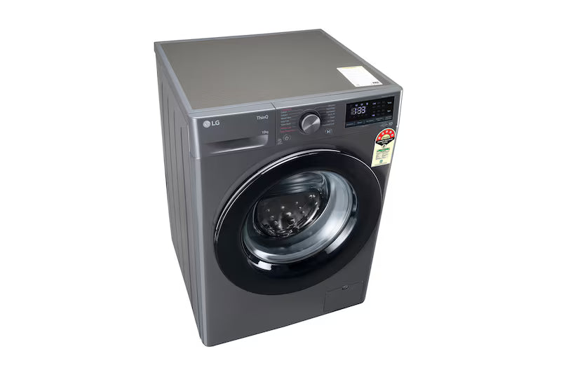 LG FHP1410Z3M 10Kg Front Load Washing Machine,5 Star, AI Direct Drive™, Middle Black,/ Mahajan Electronics Online