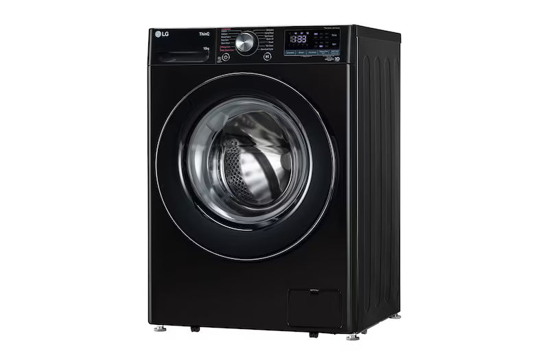 LG FHP1210Z3O, 10 Kg, 5 Star, AI DD Technology, Steam Wash, Wi-Fi, 6 Motion DD, Fully-Automatic Front Load Washing Machine ( Allergy Care, In-Built Heater, Touch Panel, 2026 Model, Onyx Black)-Online Mahajan Electronics