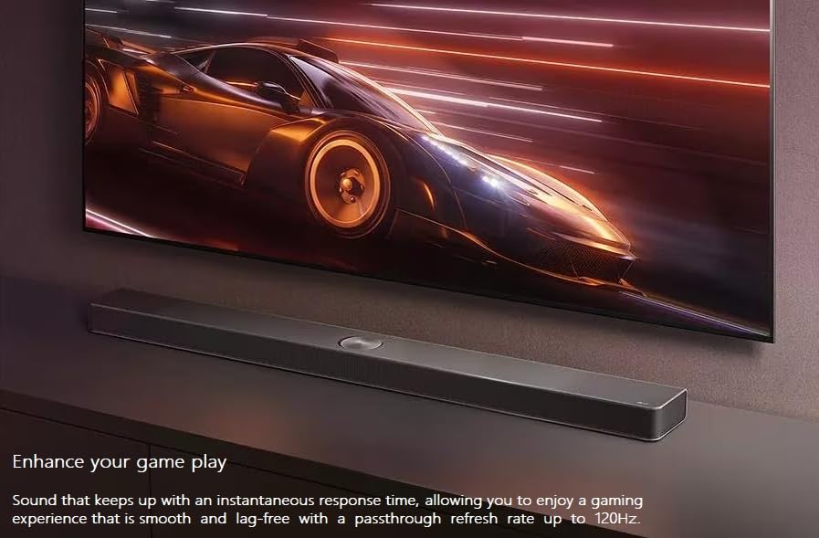 LG S70TR 5.1.1 Channel Soundbar with Dolby Atmos, Wireless Rear Speakers & Subwoofer | 500W | WOW Orchestra | Black-Online Mahajan Electronics