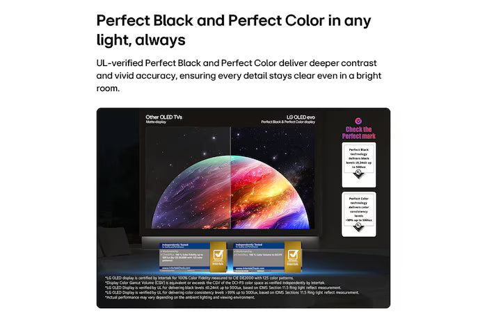 LG OLED55C6PLA 55 Inch OLED evo AI 4K Smart TV with α11 AI Processor Gen3, with Dolby Vision & Atmos 2026-Online Mahajan Electronics