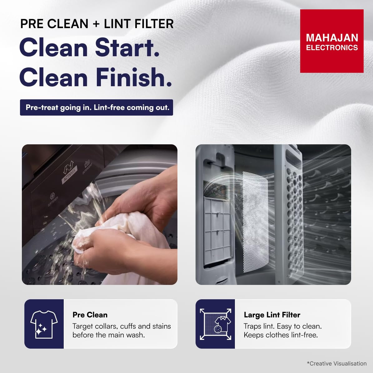 IFB TL701MG1 7 Kg 5 Star Fully Automatic Top Load Washing Machine with AI, Deep Clean, ActivMix, Aqua Energie, Med Grey – Mahajan Electronics Online.