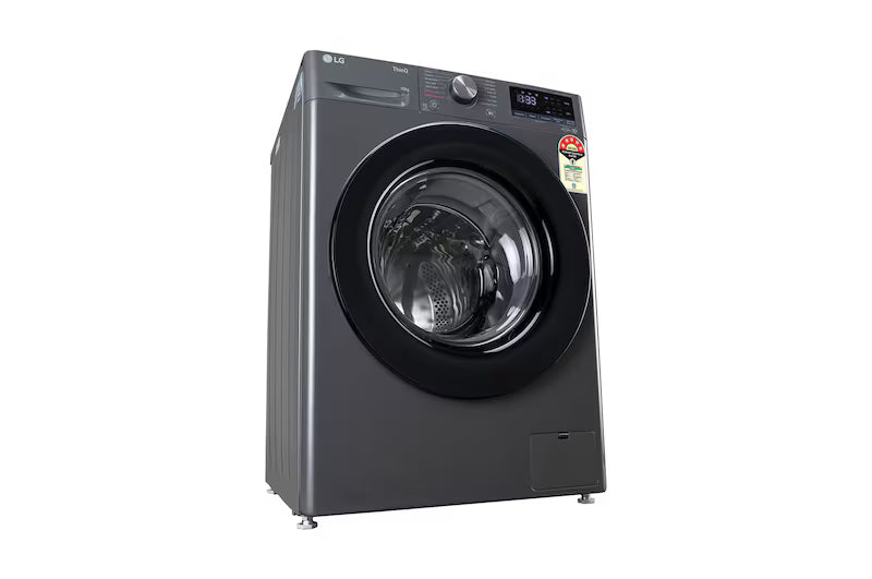 LG FHP1410Z3M 10Kg Front Load Washing Machine,5 Star, AI Direct Drive™, Middle Black,/ Mahajan Electronics Online