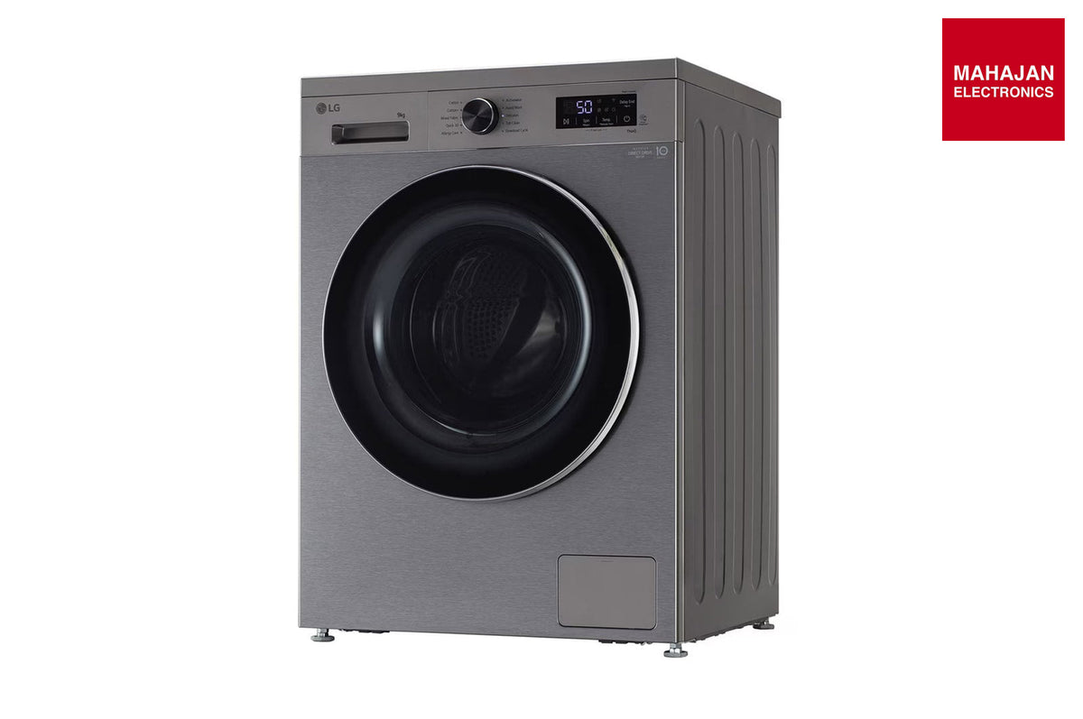 LG FHB1209Z4P 9 Kg Front Load Washing Machine Platinum Silver – Mahajan Electronics Online.