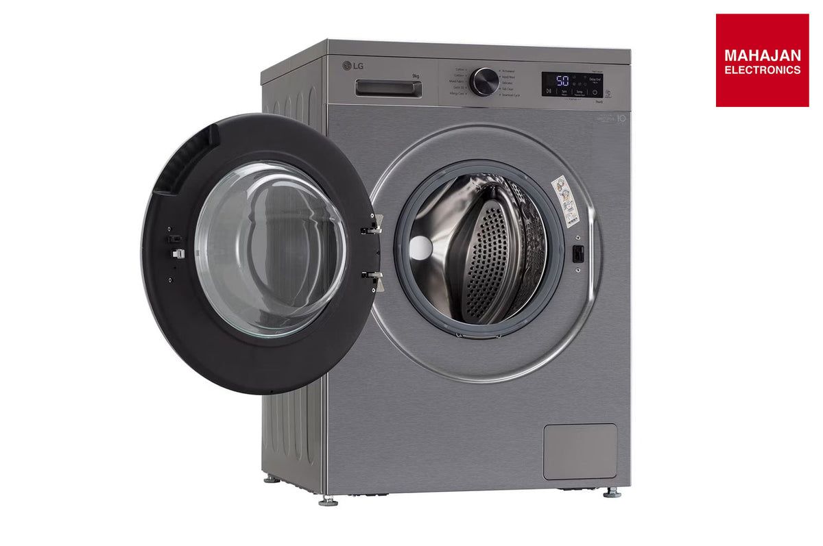 LG FHB1209Z4P 9 Kg Front Load Washing Machine Platinum Silver – Mahajan Electronics Online.