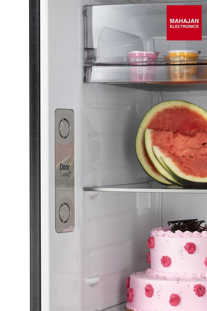 LG GLT4626TEMC 466 L Double Door Refrigerator Matte Black ā Mahajan Electronics Online.