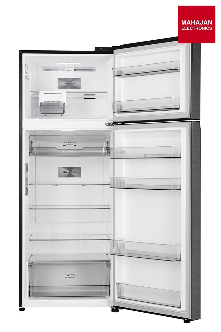 LG GLT4626TEMC 466 L Double Door Refrigerator Matte Black ā Mahajan Electronics Online.