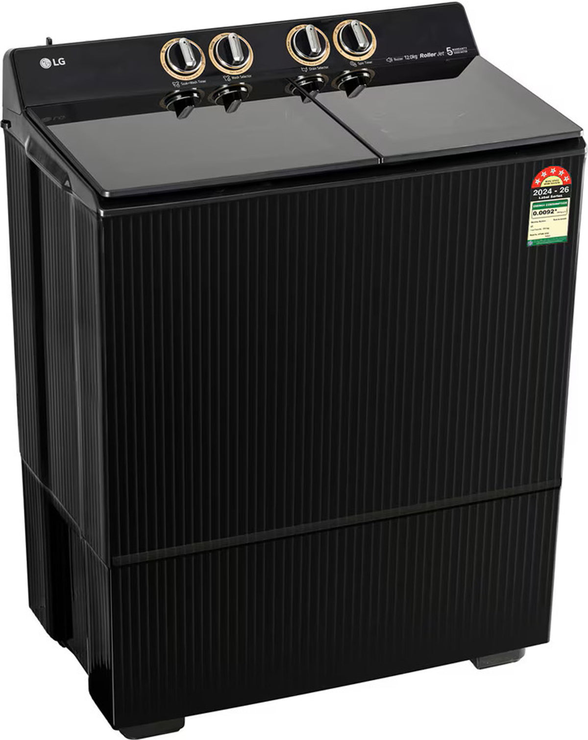 LG PX120B7SO2Z 12 kg Semi Automatic Washing Machine Onyx Black – Mahajan Electronics Online.