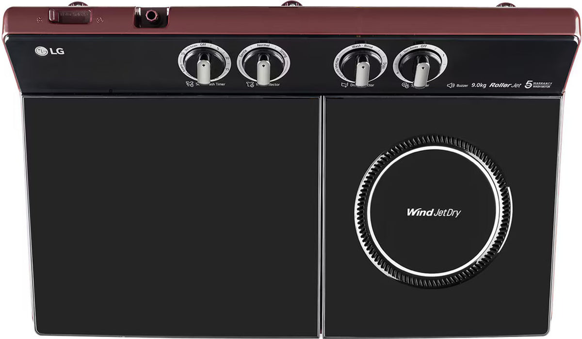 LG PX900H3SD4Z 9 Kg Semi Automatic Washing Machine Maroon – Mahajan Electronics Online.
