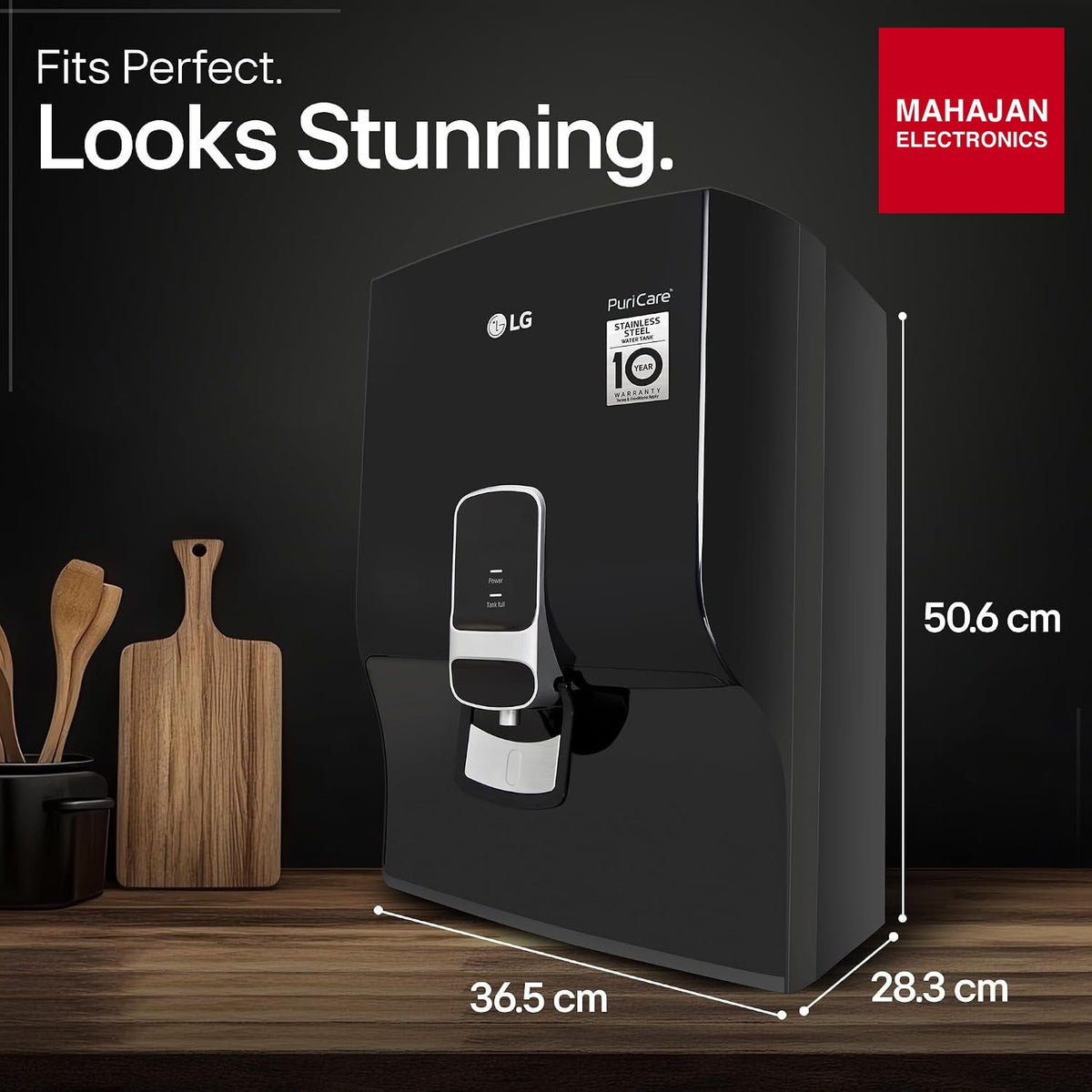LG WW141NF 8 L RO Water Purifier Black – Mahajan Electronics Online.